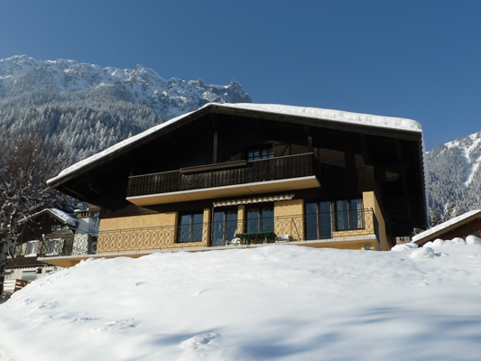 Chalet Camélia en hiver